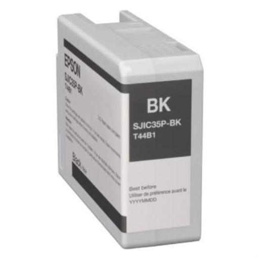 Imagen de Cartucho de Tinta Epson SJIC35P ColorWorks C6500/6000 Color Negro