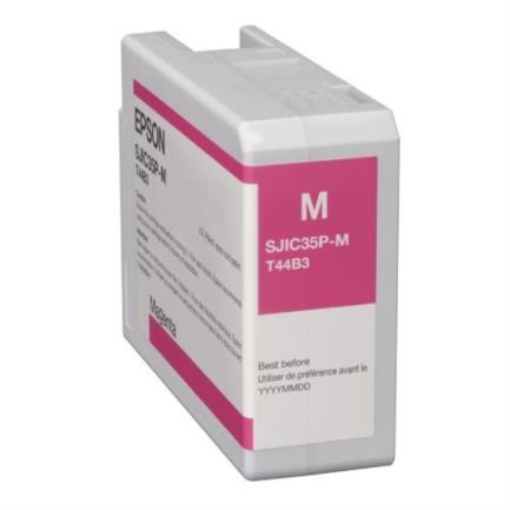 Imagen de Cartucho de Tinta Epson SJIC35P ColorWorks C6500/6000 Color Magenta