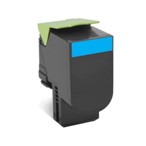 Imagen de TONER LEXMARK 70C80C0 CYAN PROGRAMA RETORNO