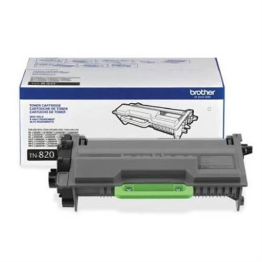 Imagen de TONER BROTHER TN820 NEGRO 3000 PAG HLL5100DN HLL6200DW