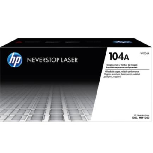 Imagen de Tambor de Creación de Imágenes Láser Original HP 104A Negro