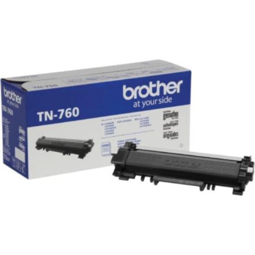 Imagen de Toner Brother TN760 Alto Rendimiento Color Negro