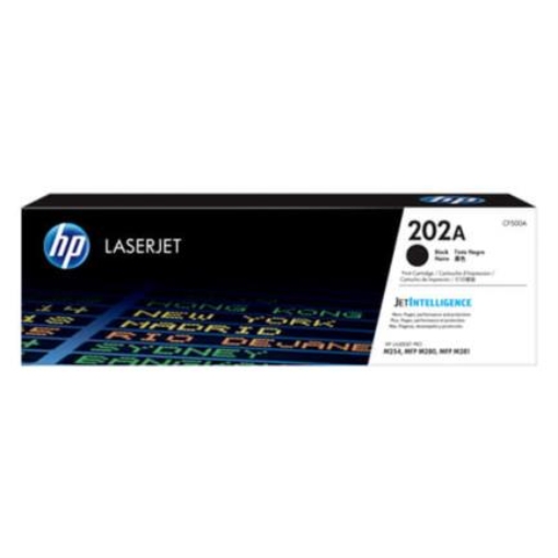 Imagen de TONER HP 202A NEGRO