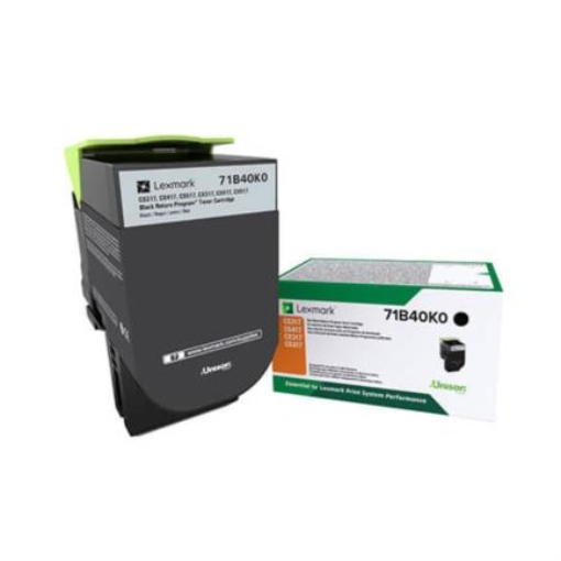 Imagen de TONER LEXMARK NEGRO ALTO RENDIMIENTO CS317/CX317/CS417/CX417