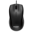 Imagen de Mouse Verbatim Wired USB 1000 ppi Color Negro