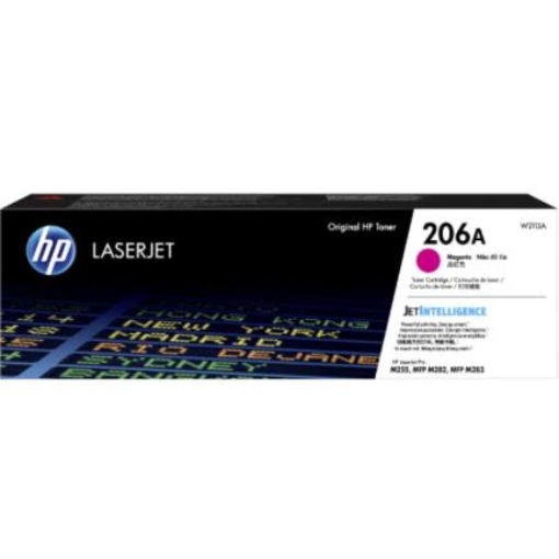 Imagen de Toner HP LaserJet 206A Original Color Magenta.