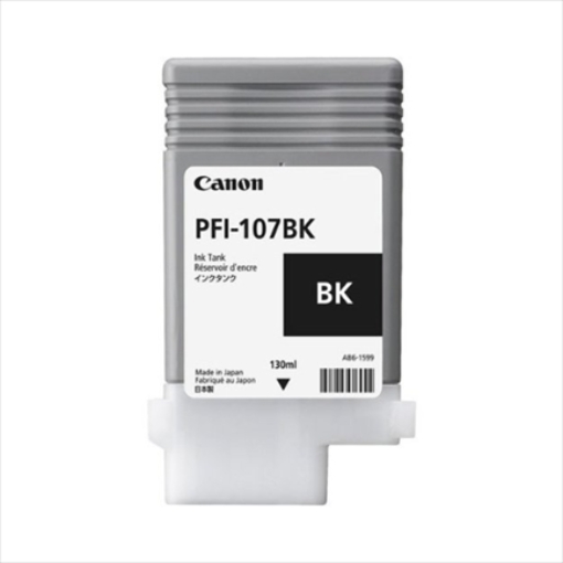 Imagen de TANQUE TINTA CANON NEGRO PFI-107BK 130ML