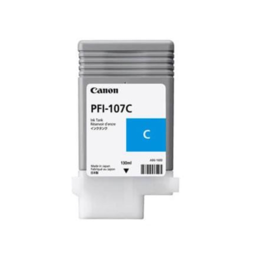 Imagen de TANQUE TINTA CANON CYAN PFI-107C 130ML