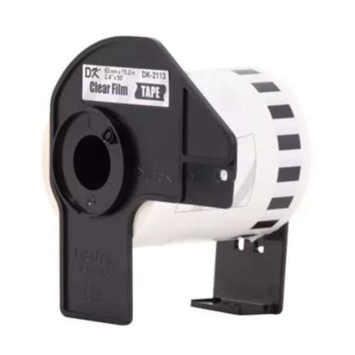 Imagen de CINTA BROTHER CONTINUA TRANSPARENTE 62MM X 15.2MTS