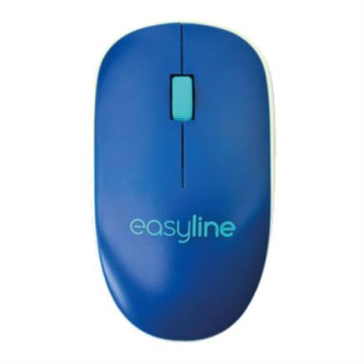 Imagen de Mouse Inalámbrico Perfect Choice Easy Line Viva Color Azul
