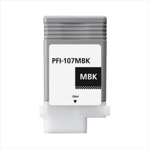Imagen de TANQUE TINTA CANON NEGRO MATE PFI-107MBK 130ML