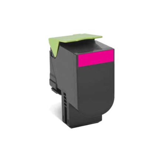 Imagen de TONER LEXMARK 80C8SM0 RENDIMIENTO ESTANDAR RETORNO MAGENTA