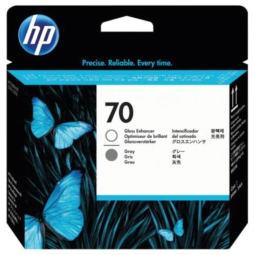Imagen de Cabezal HP LF de Impresión 70 Color Gris-Resaltador de Brillo