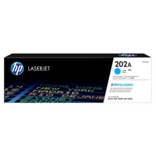 Imagen de TONER HP 202A CIAN