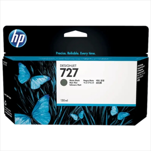 Imagen de TINTA HP LF NEGRO MATE DESIGNJET 727 130ML