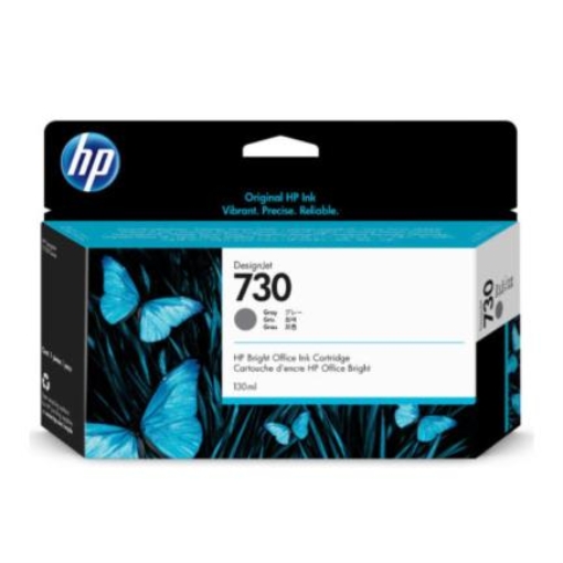 Imagen de TINTA HP LF 730 GRIS 130 ML