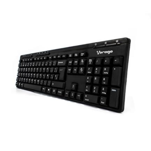 Imagen de Teclado Vorago KB-202 Multimedia USB Color Negro