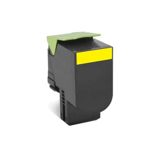 Imagen de Toner Lexmark 80C8HY0 Amarillo Alto Rendimiento Programa Retorno