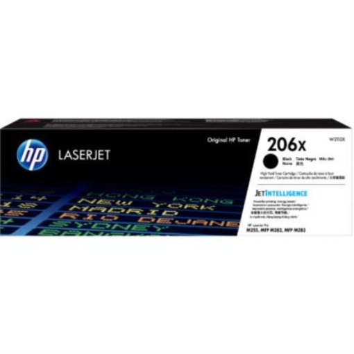 Imagen de Toner HP LaserJet 206X Original Color Negro.