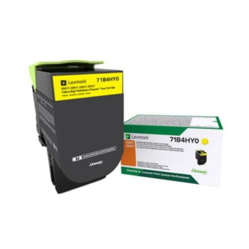 Imagen de TONER LEXMARK AMARILLO EXTRA ALTO RENDIMIENTO CS417/CX417