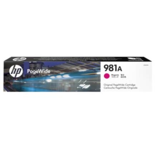Imagen de TINTA HP 981A PAGEWIDE MAGENTA