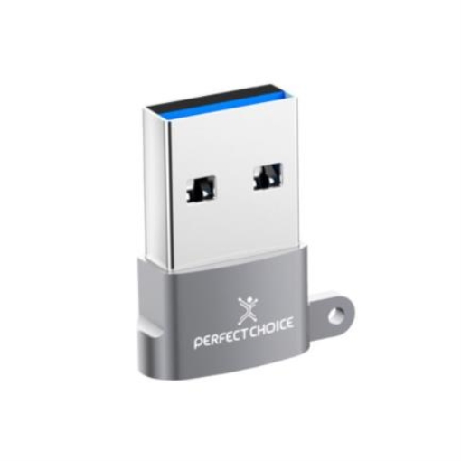 Imagen de Adaptador Perfect Choice USB Tipo A a USB Tipo C