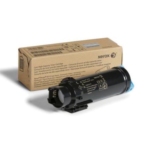 Imagen de TONER XEROX CYAN EXTRA ALTA CAPACIDAD 4.3K PHASER 6510 WC6
