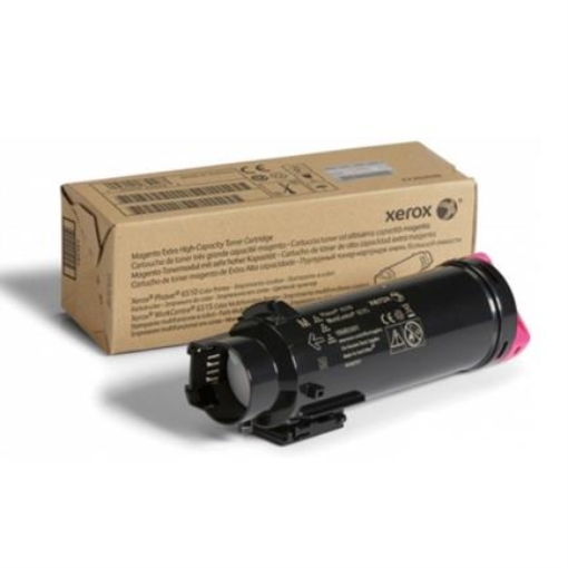 Imagen de TONER XEROX MAGENTA EXTRA ALTA CAPACIDAD 4.3K PHASER 6510