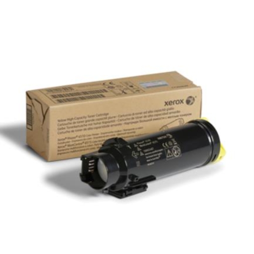Imagen de TONER XEROX AMARILLO EXTRA ALTA CAPACIDAD 4.3K PHASER 6510