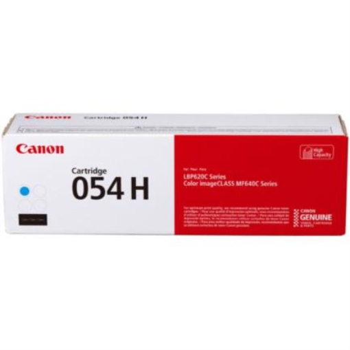 Imagen de Tóner Canon Cartridge 054H 2300 Páginas Color Cian