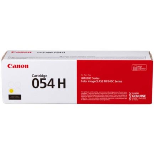 Imagen de Tóner Canon Cartridge 054H 2300 Páginas Color Amarillo