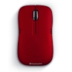 Imagen de Mouse Verbatim Serie Commuter Óptico Inalámbrico 1200 dpi Color Rojo Mate