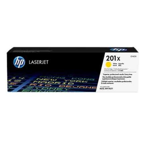 Imagen de TONER HP 201X AMARILLO ALTA CAPACIDAD