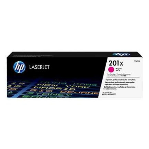 Imagen de TONER HP 201X MAGENTA ALTA CAPACIDAD