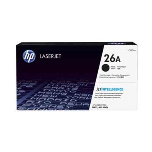Imagen de TONER HP 26A NEGRO