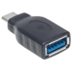 Imagen de Adaptador Manhattan USB-C 3.1 Gen 1 Super Velocidad CM/AH 5 Gbps Color Negro