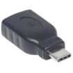 Imagen de Adaptador Manhattan USB-C 3.1 Gen 1 Super Velocidad CM/AH 5 Gbps Color Negro