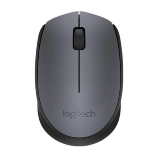 Imagen de Mouse Logitech M170 Inalámbrico Plug and Play USB Color Negro-Gris