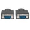 Imagen de Cable Manhattan SVGA Monitor 8MM HD15M-M 1.8m Color Negro