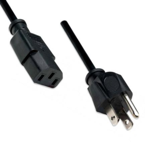 Imagen de Cable de Alimentación Manhattan Estándar 1.8m Color Negro
