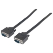 Imagen de Cable Manhattan HD15 M-M para Monitor SVGA 3m Color Negro