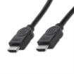 Imagen de Cable Manhattan HDMI 1.3 M-MAlta Velocidad Blindado 5m Color Negro