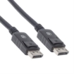 Imagen de Cable Manhattan DisplayPort M-M Blindado 2m Color Negro