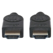 Imagen de Cable Manhattan HDMI 2.1 8K M-M Ultra Alta Velocidad 2m Color Negro