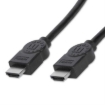 Imagen de Cable Manhattan HDMI 1.3 M-M Alta Velocidad Blindado 10m Color Negro