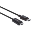 Imagen de Cable Manhattan DisplayPort/HDMI-M 4K 3m Color Negro