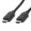 Imagen de Cable Manhattan HDMI 1.3 M-M Alta Velocidad Blindado 15m Color Negro