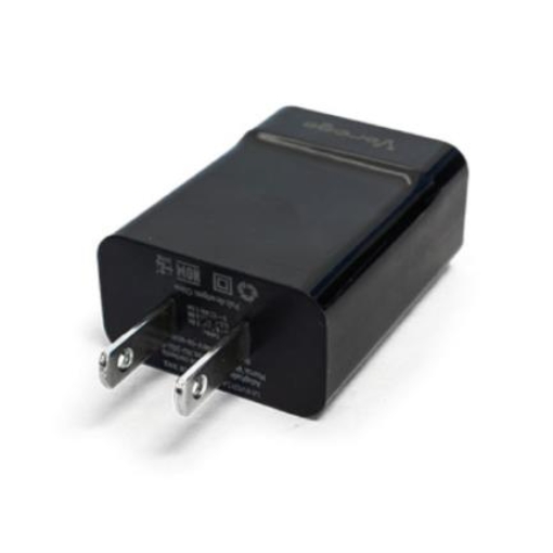 Imagen de Cargador Vorago AU-302 Pared Carga Rápida 3.0A USB ColoR Negro