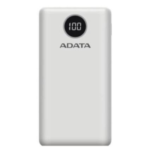 Imagen de Power Bank Adata P20000QCD Digital 20000mAh Color Blanco