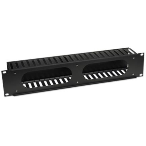 Imagen de Organizador Intellinet Cables 19" 2U Horizontal Plástico Color Negro